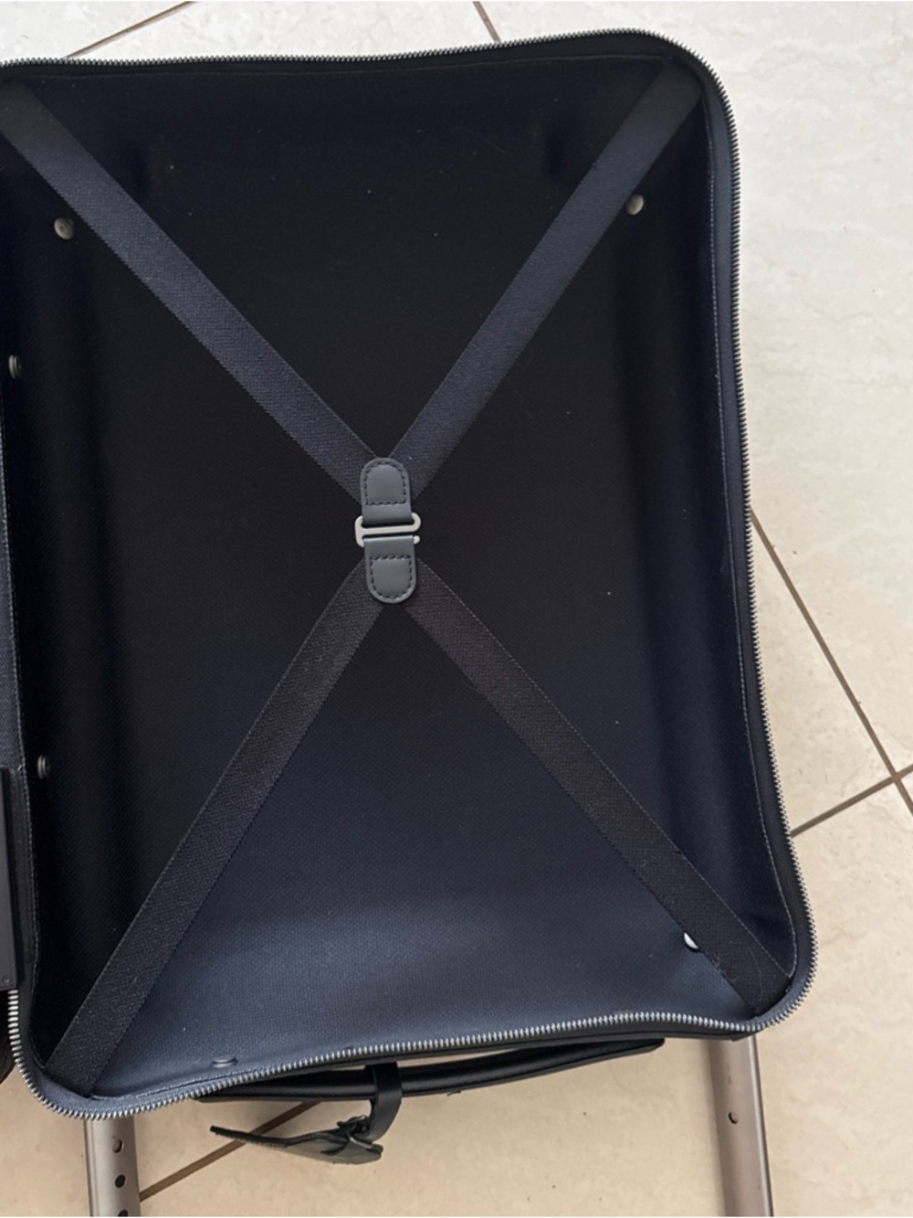Louis Vuitton Horizon 55 Monogram Shadow Black Leather Carry-On Luggage Suitcase - Picture 8 of 12